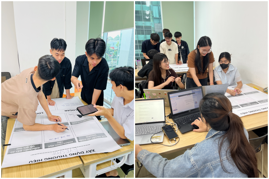 Sinh viên, ngành Thương mại điện tử TLU